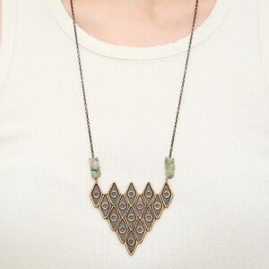 Pamela Love FW 2013 Oculus Pyramid Pendant Necklace
